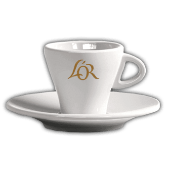 L’OR Lungo Tasse mit Untertasse