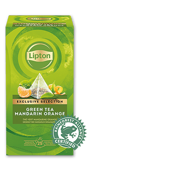 Lipton Exclusive Thé vert & Mandarine & Orange