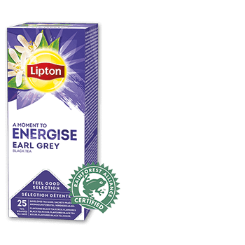 Lipton Feel Good Schwarztee Energise, Earl Grey 25er