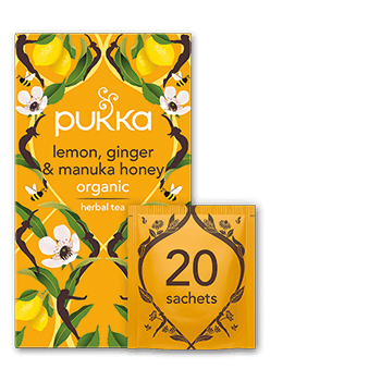 Pukka Infusion épicée Citron & gingembre & du miel de Manuka