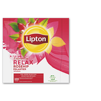 Lipton Feel Good Infusion Relax, Hagebutte 100er