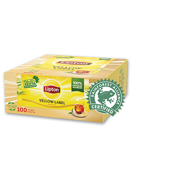 Lipton Feel Good Thé noir Yellow Label de 100