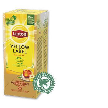 Lipton Feel Good Thé noir Yellow Label de 25