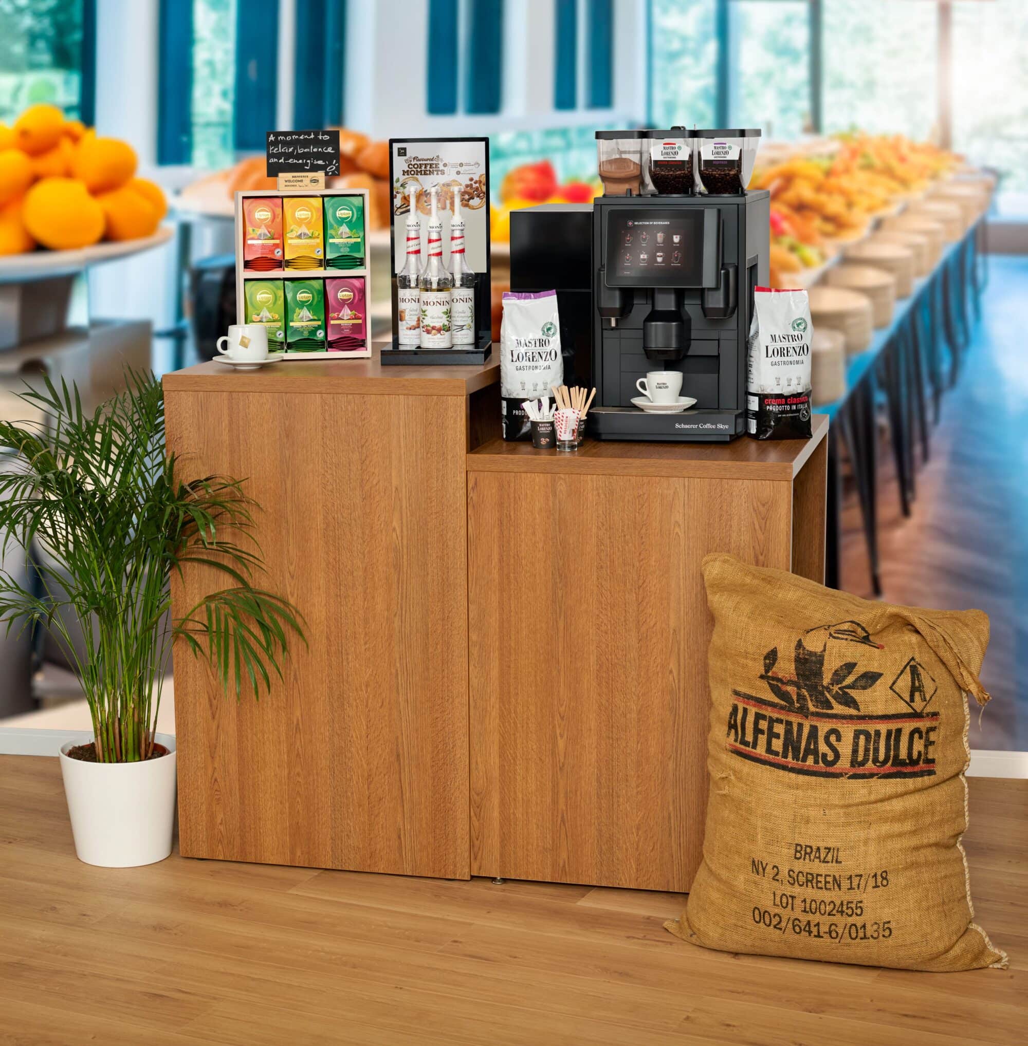 SCHAERER COFFEE SKYE UND VERSCHIEDENE TEESORTEN