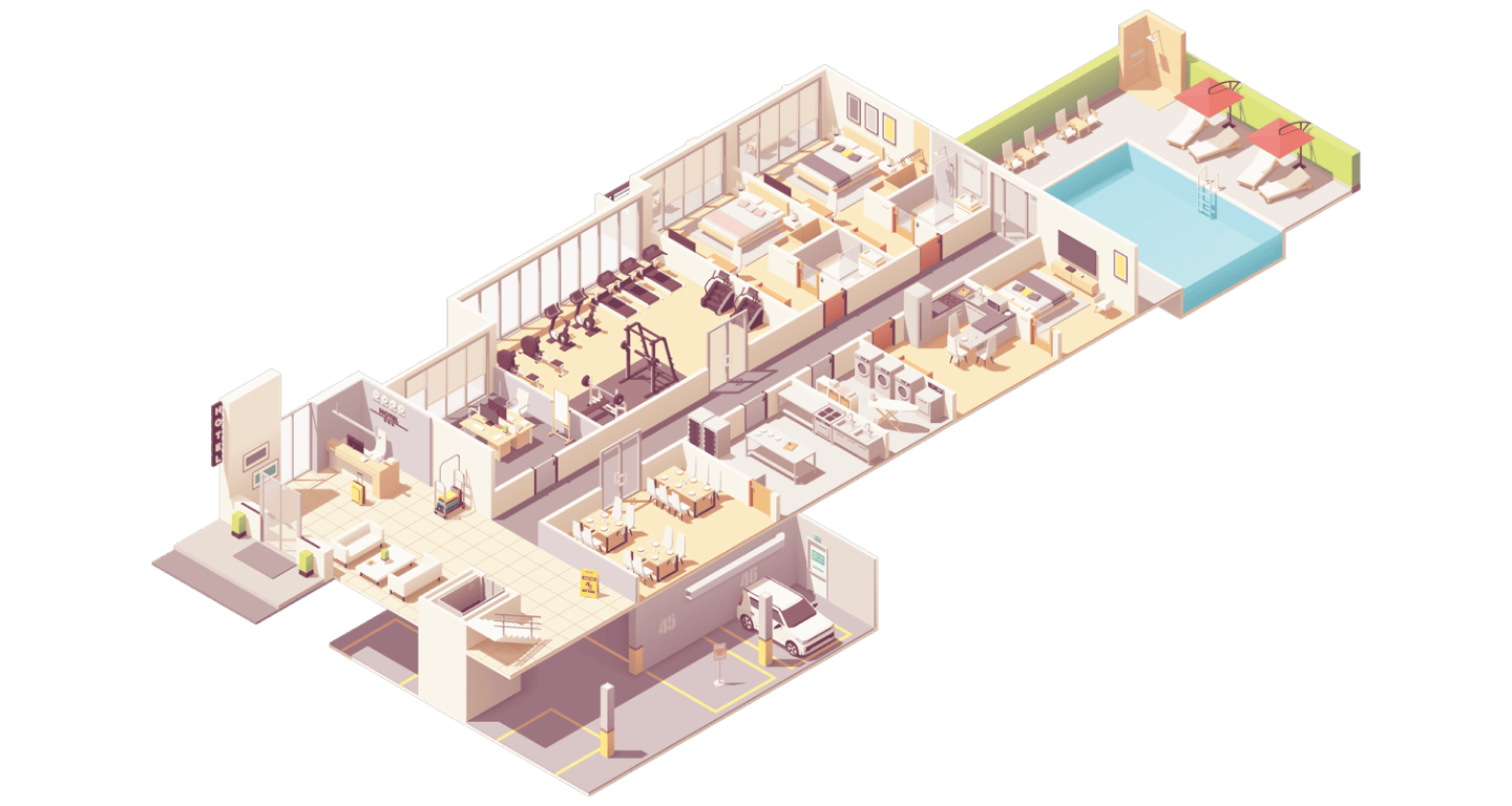 Isometrie Hotel