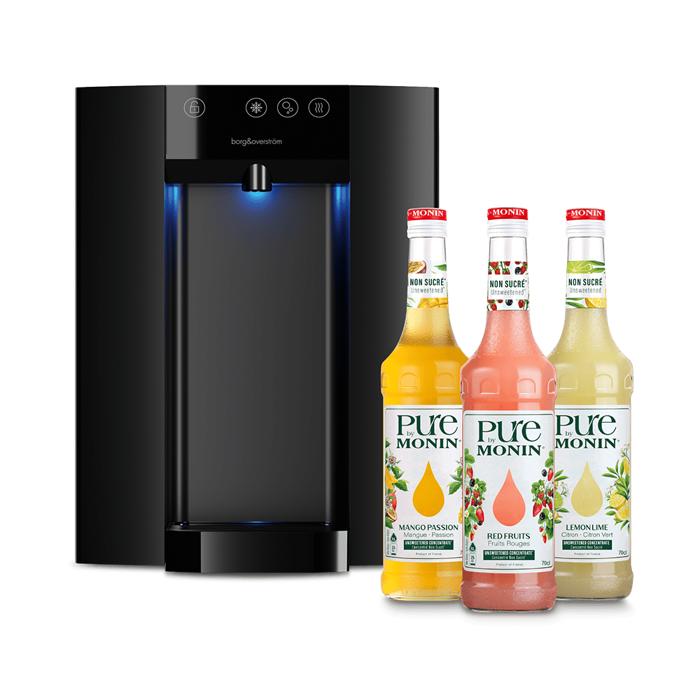 DISTRIBUTEUR D'EAU & MONIN PURE